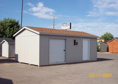 12x20 Roll up Door/6 Panel Door