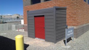 Enclosed Metal Building