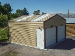 Enclosed Metal Building